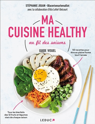 Front cover_Ma cuisine healthy au fil des saisons