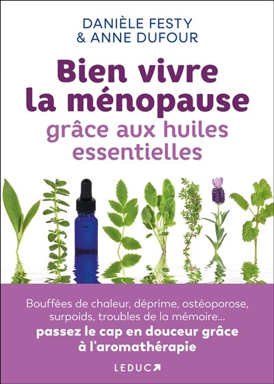Front cover_Bien vivre la ménopause grâce aux huiles essentielles