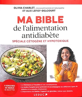 Couverture_Ma bible de l'alimentation antidiabète