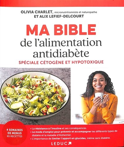 Couverture_Ma bible de l'alimentation antidiabète