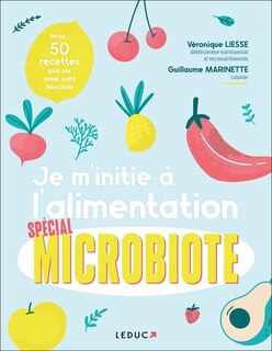 Front cover_Je m'initie à l'alimentation spécial microbiote