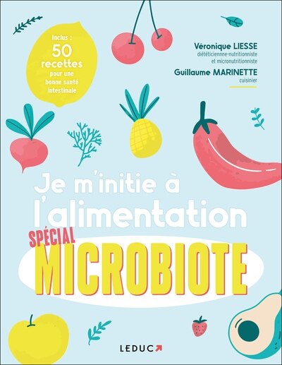 Front cover_Je m'initie à l'alimentation spécial microbiote
