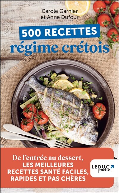 Couverture_500 recettes r&eacute;gime cr&eacute;tois