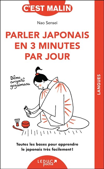 Front cover_Parler japonais en 3 minutes par jour