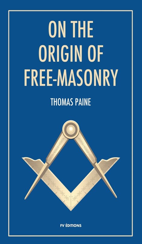 Front cover_On the origin of free-masonry