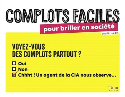 Couverture_Complots faciles pour briller en soci&eacute;t&eacute;
