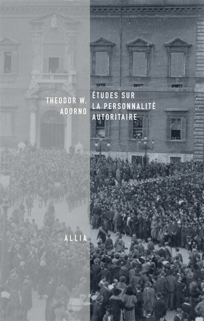 Couverture_Etudes sur la personnalité autoritaire