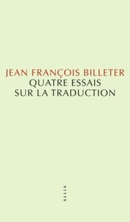 Front cover_Quatre essais sur la traduction