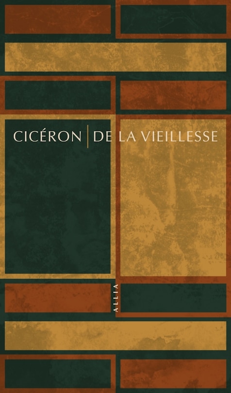 Front cover_De la vieillesse