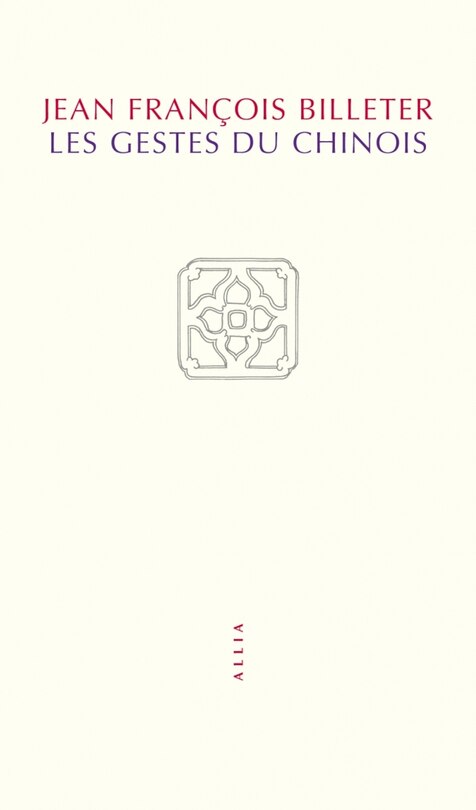 Front cover_Les gestes du chinois