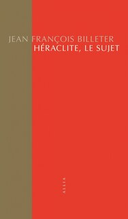 Front cover_Héraclite, le sujet