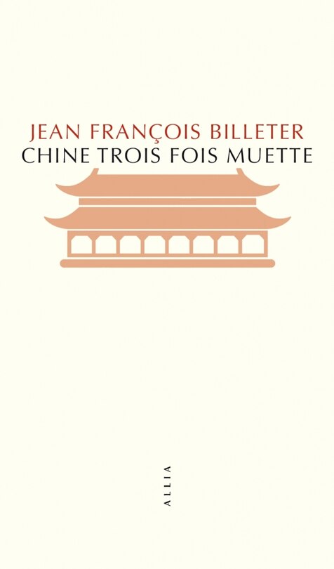 Front cover_Chine trois fois muette