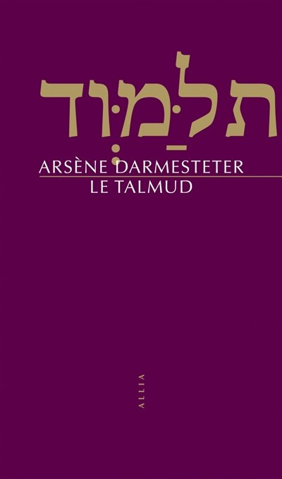 Front cover_Le Talmud