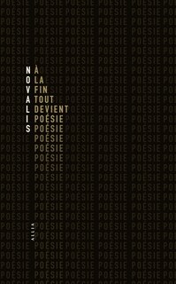 Front cover_A la fin tout devient poésie ; Science, art et religion