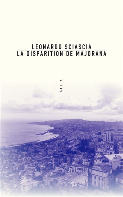 Front cover_La disparition de Majorana