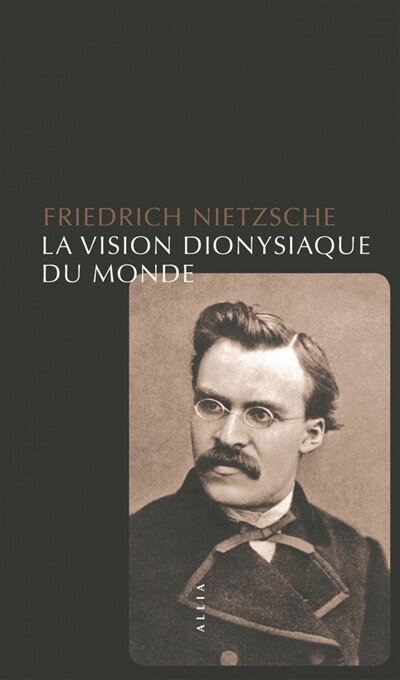 Couverture_La vision dionysiaque du monde