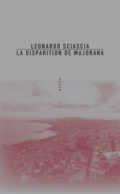Front cover_La disparition de Majorana