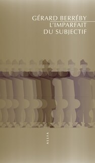 Front cover_L' imparfait du subjectif