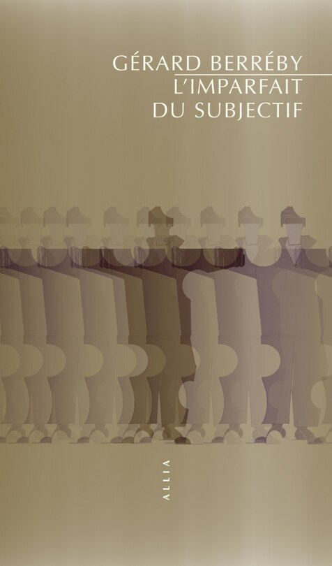 Front cover_L' imparfait du subjectif