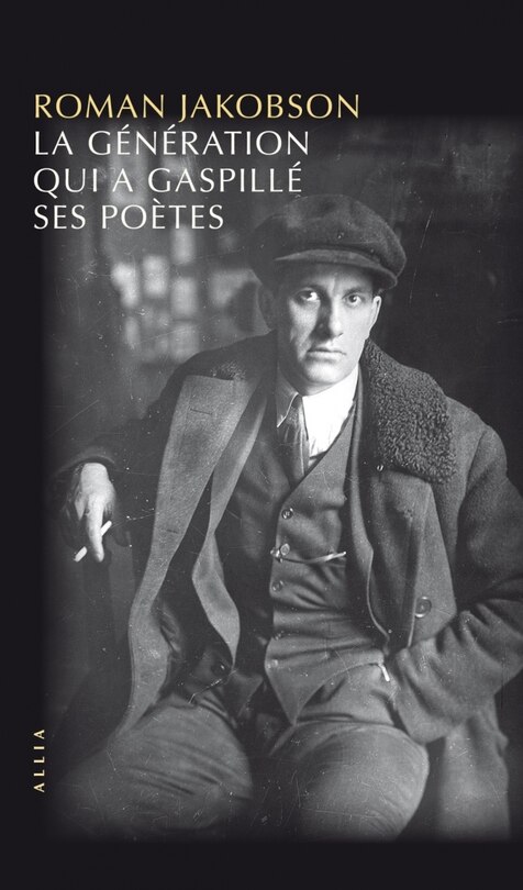 Front cover_La génération qui a gaspillé ses poètes