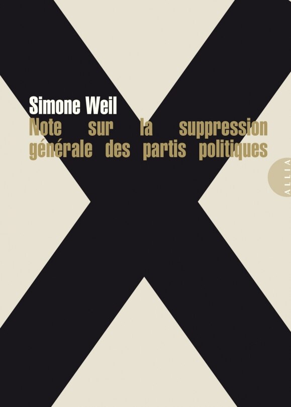Front cover_Note sur la suppression générale des partis politiques