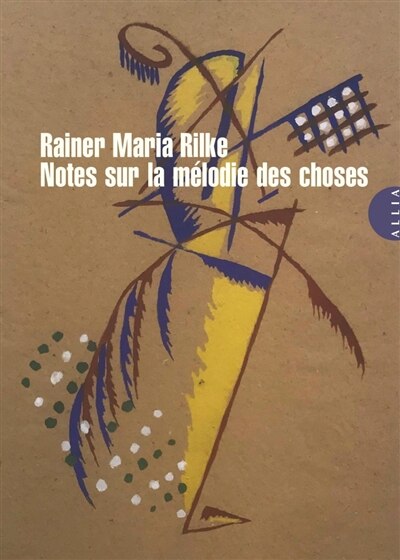 Front cover_Notes sur la mélodie des choses