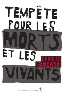 Front cover_Tempête pour les morts et les vivants : poèmes inédits