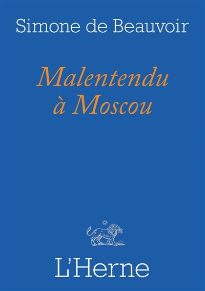 Couverture_Malentendu à Moscou ; Portrait de Jean-Paul Sartre