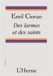 Front cover_Des larmes et des saints