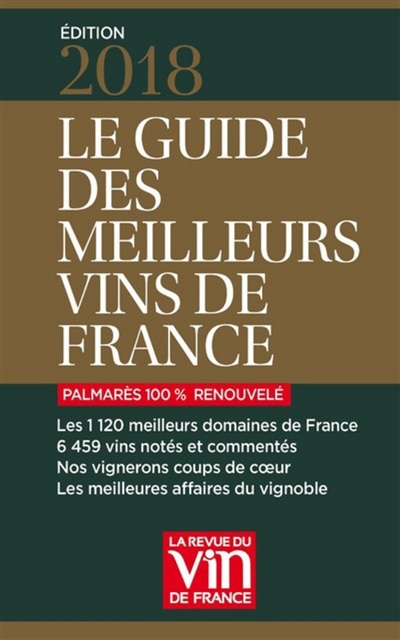 Front cover_GUIDE DES MEILLEURS VINS DE FRANCE 2018
