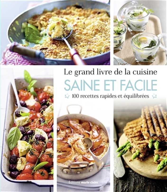 Front cover_Le grand livre de la cuisine saine et facile