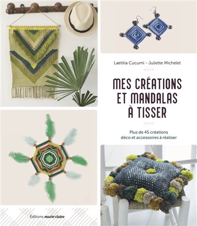 Front cover_Mes créations et mandalas à tisser