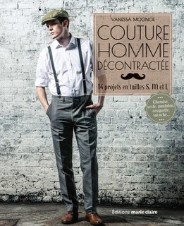 Couverture_Couture homme décontractée : 14 projets en tailles S, M et L