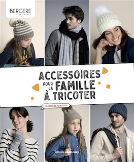 Couverture_Accessoires au tricot : 25 modèles pour des accessoires faits main tendance