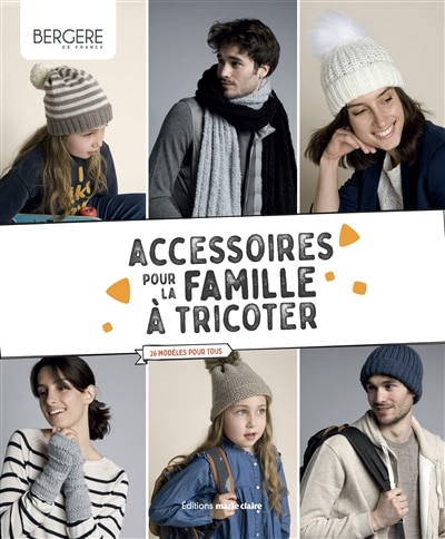 Couverture_Accessoires au tricot : 25 modèles pour des accessoires faits main tendance