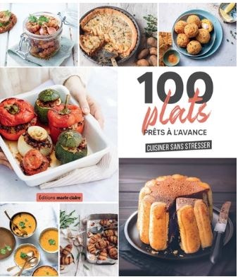 Front cover_100 plats prêts à l'avance : cuisiner sans stresser