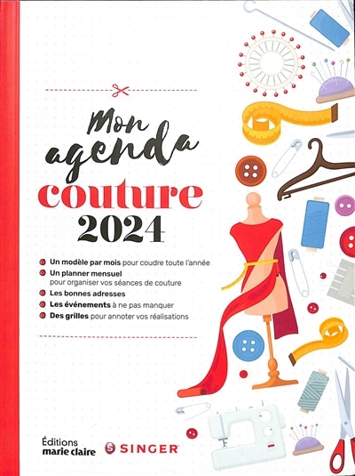 Front cover_Mon agenda couture 2024