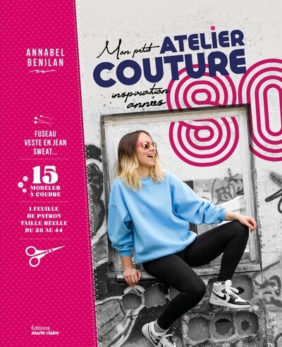 Couverture_Mon petit atelier couture inspiration ann&eacute;es 80