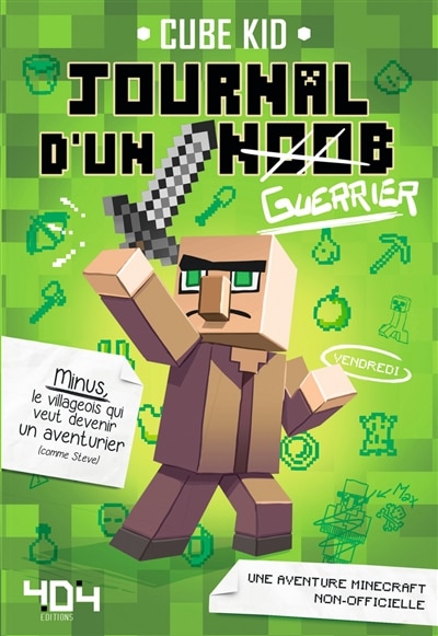 Front cover_Journal d'un noob, Vol. 1. Guerrier