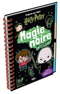 Front cover_Magie noire : mon livre magique à gratter : d'après les films Harry Potter
