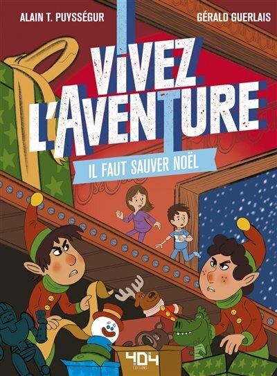 Couverture_Vivez l'aventure Il faut sauver Noël