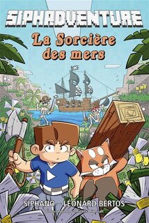 Couverture_La sorcière des mers : une aventure non-officielle Minecraft