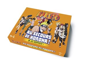 Couverture_NARUTO     LE GRAND JEU OFFICIEL     AU SECOURS DE KONOHA