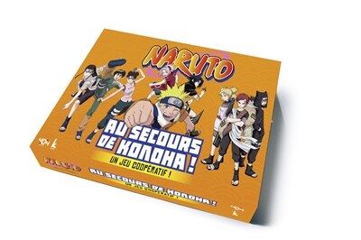 Couverture_NARUTO     LE GRAND JEU OFFICIEL     AU SECOURS DE KONOHA