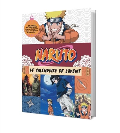 Front cover_Naruto : mon calendrier de l'Avent officiel