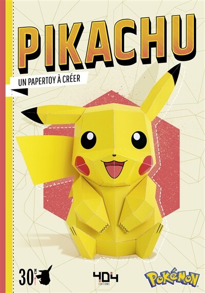 Front cover_Pikachu : un papertoy à créer