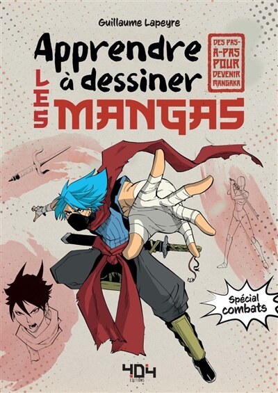 Couverture_Apprendre à dessiner les mangas