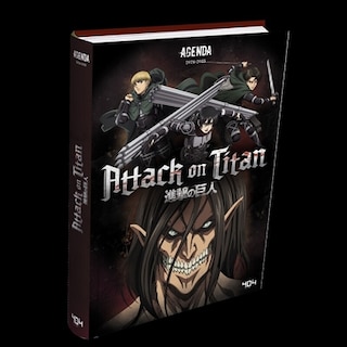 Couverture_Agenda Attack on Titans 2024-2025