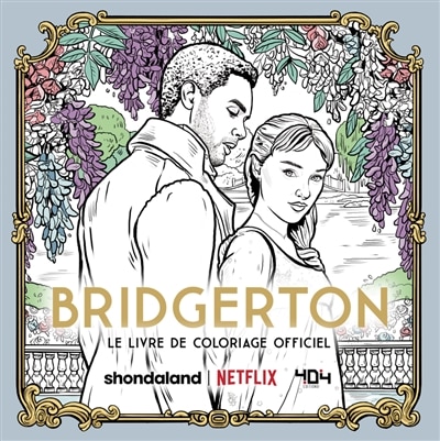 Front cover_Bridgerton : le livre de coloriage officiel