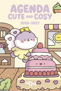 Couverture_Agenda Cute and Cosy 2026-2027